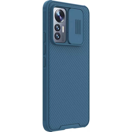 Чехол-накладка Nillkin силиконовая CamShield для Xiaomi 12 Lite синий, Основной цвет: Синий, изображение 3 - GOODMi