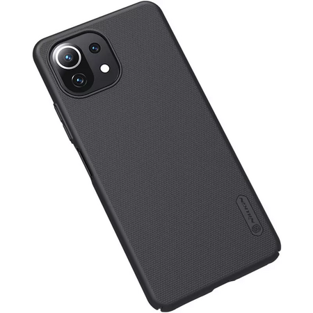 Чехол-накладка Nillkin силиконовая Frosted Shield для Xiaomi 11 Lite черный, Основной цвет: Черный, изображение 5 - GOODMi