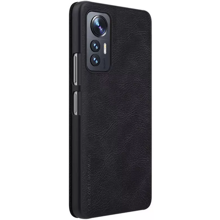 Чехол-книжка Nillkin Qin leather для Xiaomi 12 Lite черный, Основной цвет: Черный, изображение 4 - GOODMi