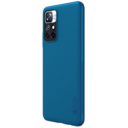 Чехол-накладка Nillkin силиконовая FrostedShield для Redmi Note 11 синий, Основной цвет: Синий, изображение 2 - GOODMi