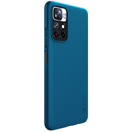 Чехол-накладка Nillkin силиконовая FrostedShield для Redmi Note 11 синий, Основной цвет: Синий, изображение 3 - GOODMi