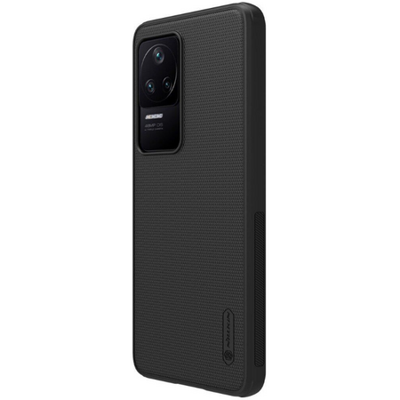 Чехол-накладка Nillkin силиконовая FrostedShield для POCO F4 черный, Основной цвет: Черный, изображение 2 - GOODMi