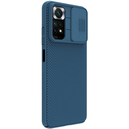 Чехол-накладка Nillkin силиконовая CamShield для Redmi Note 11S синий, Основной цвет: Синий, изображение 2 - GOODMi