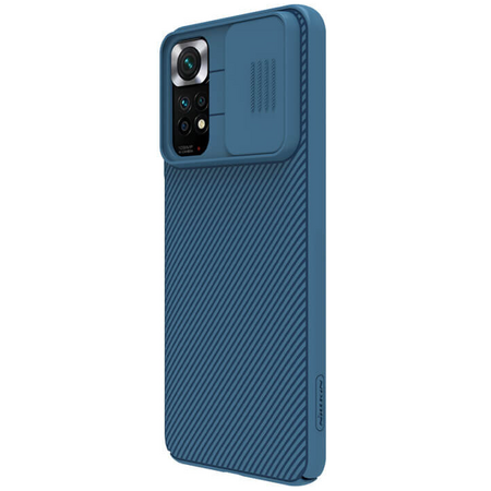 Чехол-накладка Nillkin силиконовая CamShield для Redmi Note 11S синий, Основной цвет: Синий, изображение 3 - GOODMi