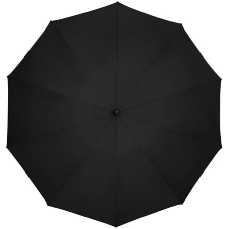 Зонт Xiaomi Zuodu с фонариком и светоотражателем Black, Цвет: Черный, изображение 5 - GOODMi