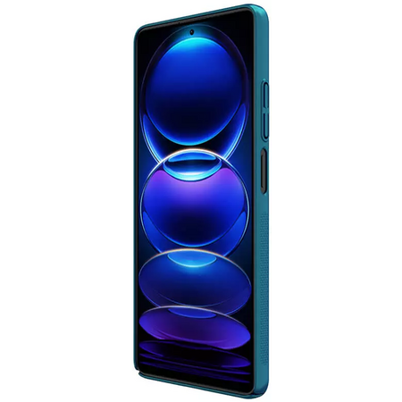 Чехол-накладка Nillkin силиконовая FrostedShield для Redmi Note 12 Pro Plus синий, изображение 5 - GOODMi