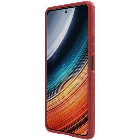 Чехол-накладка Nillkin силиконовая FrostedShield для POCO F4 красный, Основной цвет: Красный, изображение 4 - GOODMi