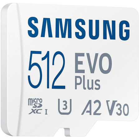 Карта памяти Samsung EVO Plus microSDXC 512GB + SD адаптер, изображение 3 - GOODMi