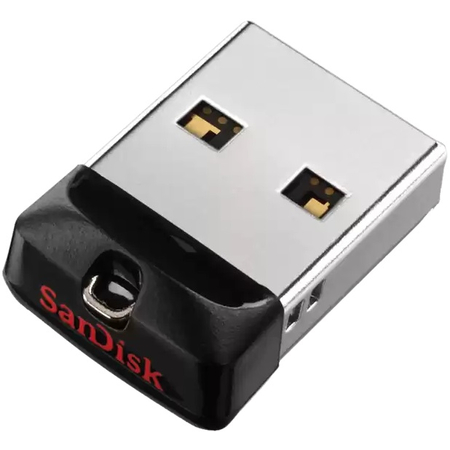 USB флешка Sandisk Cruzer Fit 32GB Black, изображение 2 - GOODMi