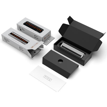 Автовизитка BCASE TITA (Черная), Цвет: Черный, изображение 3 - GOODMi