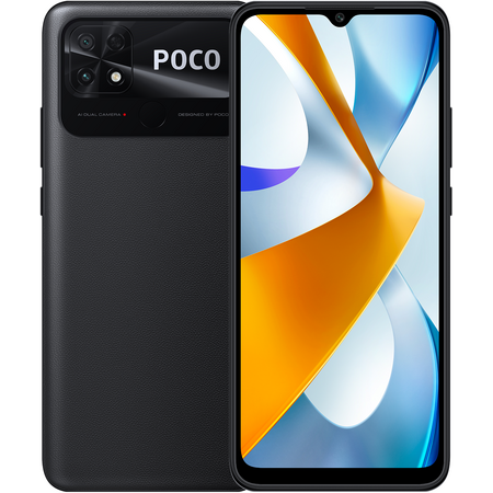 Смартфон POCO C40 4/64Gb черный, Цвет: Black / Черный, Оперативная память: 4 Гб, Встроенная память: 64 Гб - GOODMi