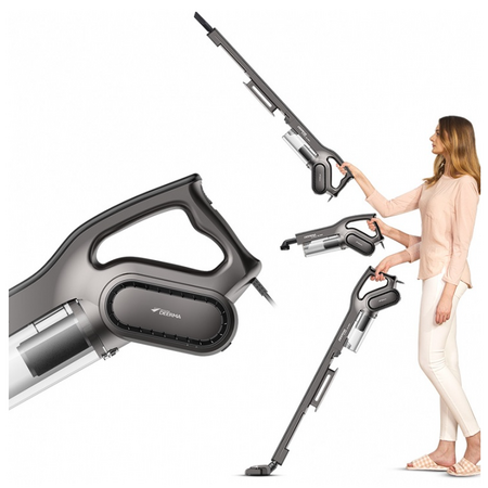 Пылесос Deerma DX700S (EU) вертикальный проводной, Цвет: Черный, изображение 7 - GOODMi