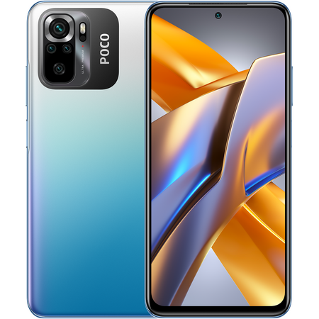 Смартфон POCO M5s 8/256Gb синий, Цвет: Blue / Голубой, Оперативная память: 8 Гб, Встроенная память: 256 Гб - GOODMi