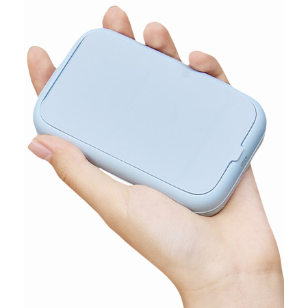 Внешний аккумулятор SOLOVE W13 MagSafe 10000 mAh Blue, изображение 3 - GOODMi