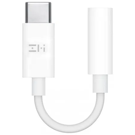 Адаптер USB-C/Jack 3.5mm ZMI Xiaomi (AL71A) white, Цвет: Белый, изображение 2 - GOODMi