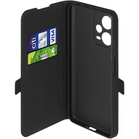 Чехол-книжка для Redmi Note 12 Pro+ 5G Черный, изображение 4 - GOODMi