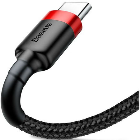 Кабель Baseus cafule Cable USB-A/Type-C 2A 2m red-black, Цвет: Красный, изображение 3 - GOODMi