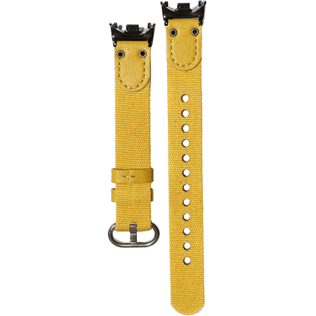 Ремешок тканевый для Xiaomi Band 8 Желтый, изображение 2 - GOODMi