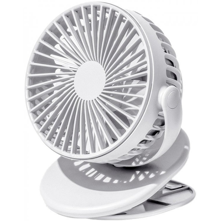 Вентилятор SOLOVE Clip Fun (type-c) F3, White, Цвет: Белый - GOODMi