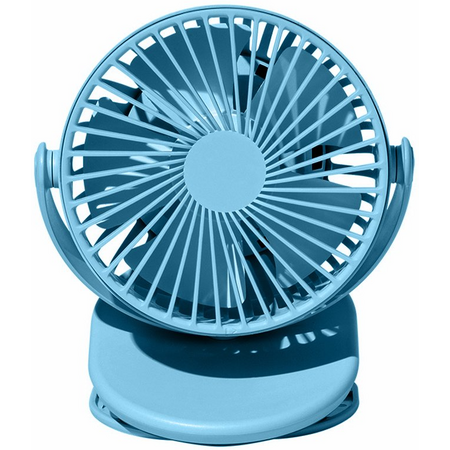 Вентилятор на прищепке SOLOVE Clip Fun F3 Blue, Цвет: Голубой, изображение 2 - GOODMi