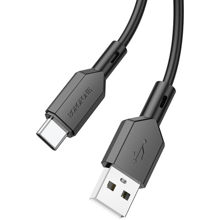 Кабель Borofone BX70 USB A/Type-C (1м) Черный, Цвет: Черный, изображение 2 - GOODMi