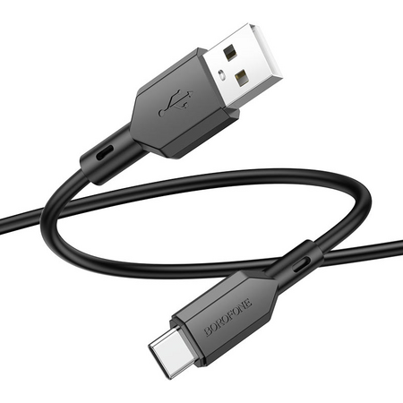 Кабель Borofone BX70 USB A/Type-C (1м) Черный, Цвет: Черный, изображение 3 - GOODMi
