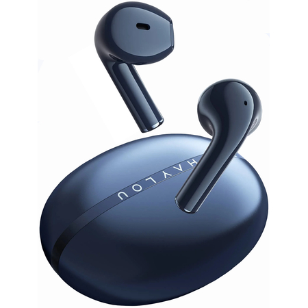 Беспроводные наушники Haylou X1 2023 Blue, Основной цвет наушников: Синие, изображение 3 - GOODMi