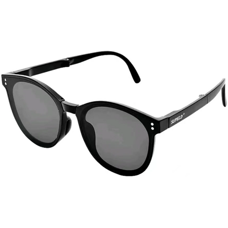 Солнцезащитные складные очки Xiaomi Su Pai Titanium Nano Black, Цвет: Черный - GOODMi