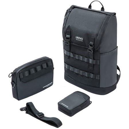 Рюкзак модульный Urevo Youqi Almighty Black, изображение 5 - GOODMi