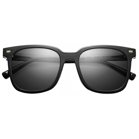Солнцезащитные очки Kyono BlackBright Moon Lens Polarized Black (10206C1) - GOODMi