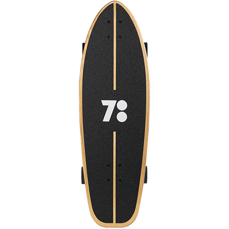 Сёрфскейт Qibai 7-Layer Maple White Black, изображение 2 - GOODMi