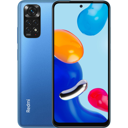 Xiaomi Redmi Note 11 4/128Gb Twilight Blue, Оперативная память: 4 Гб, Цвет: Blue / Синий, Встроенная память: 128 Гб, NFC: Нет - GOODMi