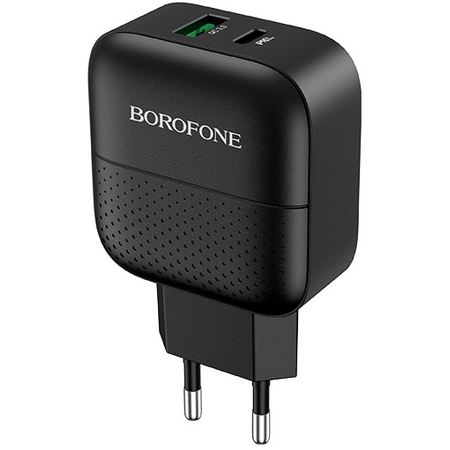 Сетевое зарядное устройство Borofone (BA46A PD18W) Black, изображение 3 - GOODMi