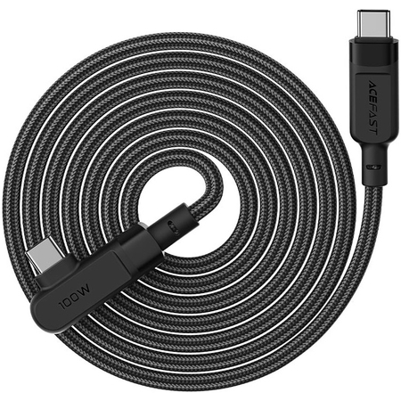Кабель Acefast C5-03 Aluminium 100W Type-C/Type-C 2m black, изображение 3 - GOODMi