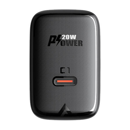 Сетевой адаптер ACEFAST A1 PD 20W USB-C Black, Цвет: Черный, изображение 5 - GOODMi