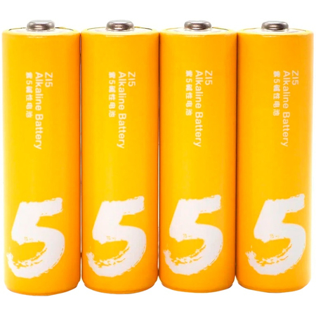 Батарейки алкалиновые ZMI Zi5 AA (4 шт), изображение 3 - GOODMi