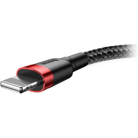 Кабель Baseus USB/Lightning 1.5A 2m red black, изображение 3 - GOODMi