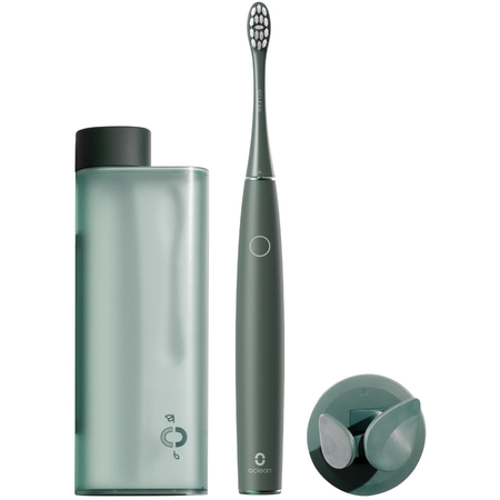 Зубная щетка Oclean Air 2T Dark Green, Цвет: Зеленый, изображение 2 - GOODMi