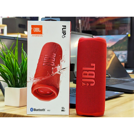 Уценка Портативная Bluetooth колонка JBL Flip 6 red - GOODMi