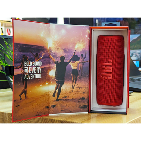 Уценка Портативная Bluetooth колонка JBL Flip 6 red, изображение 3 - GOODMi