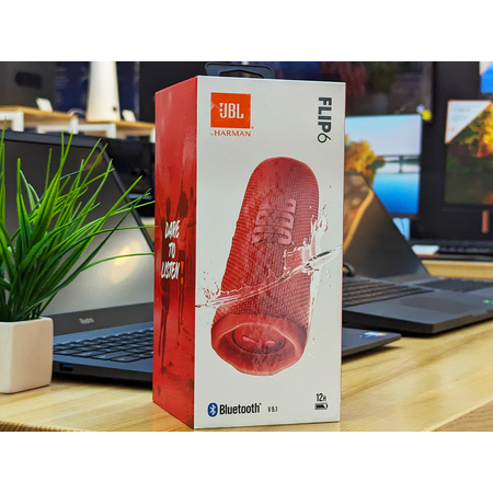 Уценка Портативная Bluetooth колонка JBL Flip 6 red, изображение 4 - GOODMi