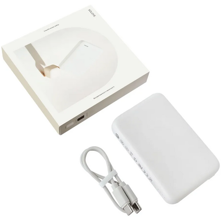 Внешний аккумулятор Power Bank SOLOVE W12 Pro MagSafe 10000 mAh White, изображение 8 - GOODMi