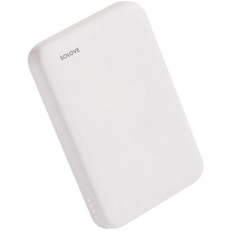 Внешний аккумулятор Power Bank SOLOVE W12 Pro MagSafe 10000 mAh White, изображение 2 - GOODMi
