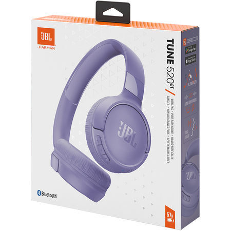 Беспроводные наушники JBL Tune 520BT Purple, Основной цвет наушников: Фиолетовые, изображение 11 - GOODMi