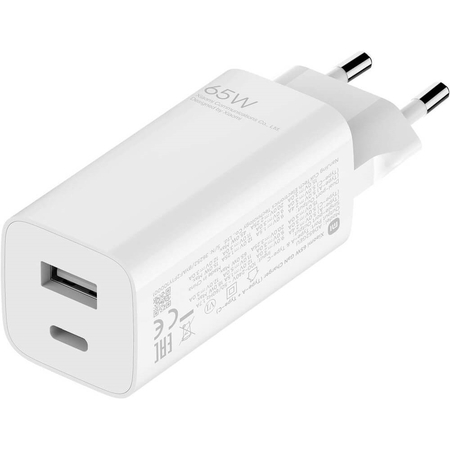 Зарядное устройство Xiaomi 65W GaN Charger (Type-A +Type-C) (AD652GEU), изображение 3 - GOODMi