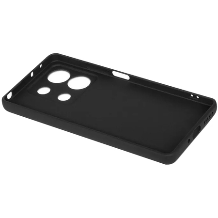 Чехол-накладка силиконовая для Redmi Note 13 5G черный, изображение 3 - GOODMi