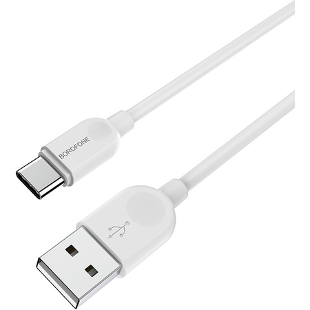 Кабель Borofone BX14 USB A/Type-C 3м Белый, изображение 5 - GOODMi