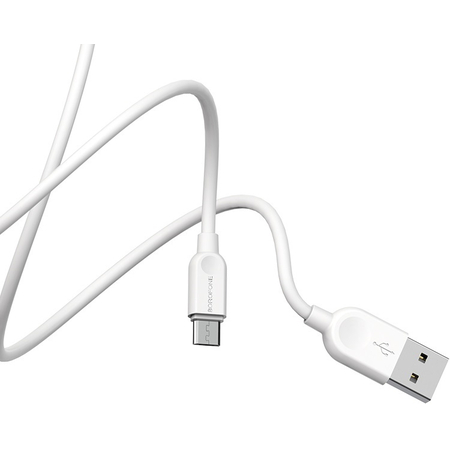 Кабель Borofone BX14 USB A/Micro 2м белый, изображение 4 - GOODMi