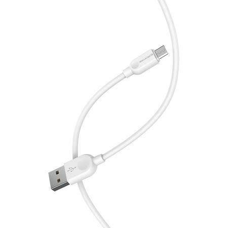 Кабель Borofone BX14 USB A/Micro 2м белый, изображение 7 - GOODMi