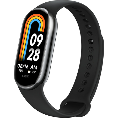Фитнес-браслет Xiaomi Smart Band 8 Black (EU), Цвет, заявленный производителем: Black, изображение 2 - GOODMi